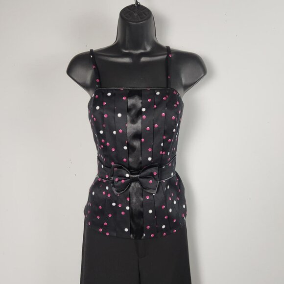 White House Black Market | Bustier Corset Top w Bow Size:6 - Picture 1 of 8